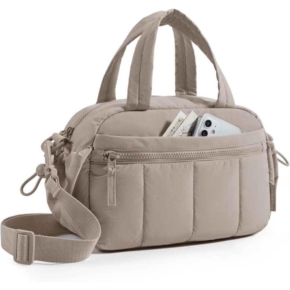 Women Camel Purse Water-resistant Crossbody Crossbody